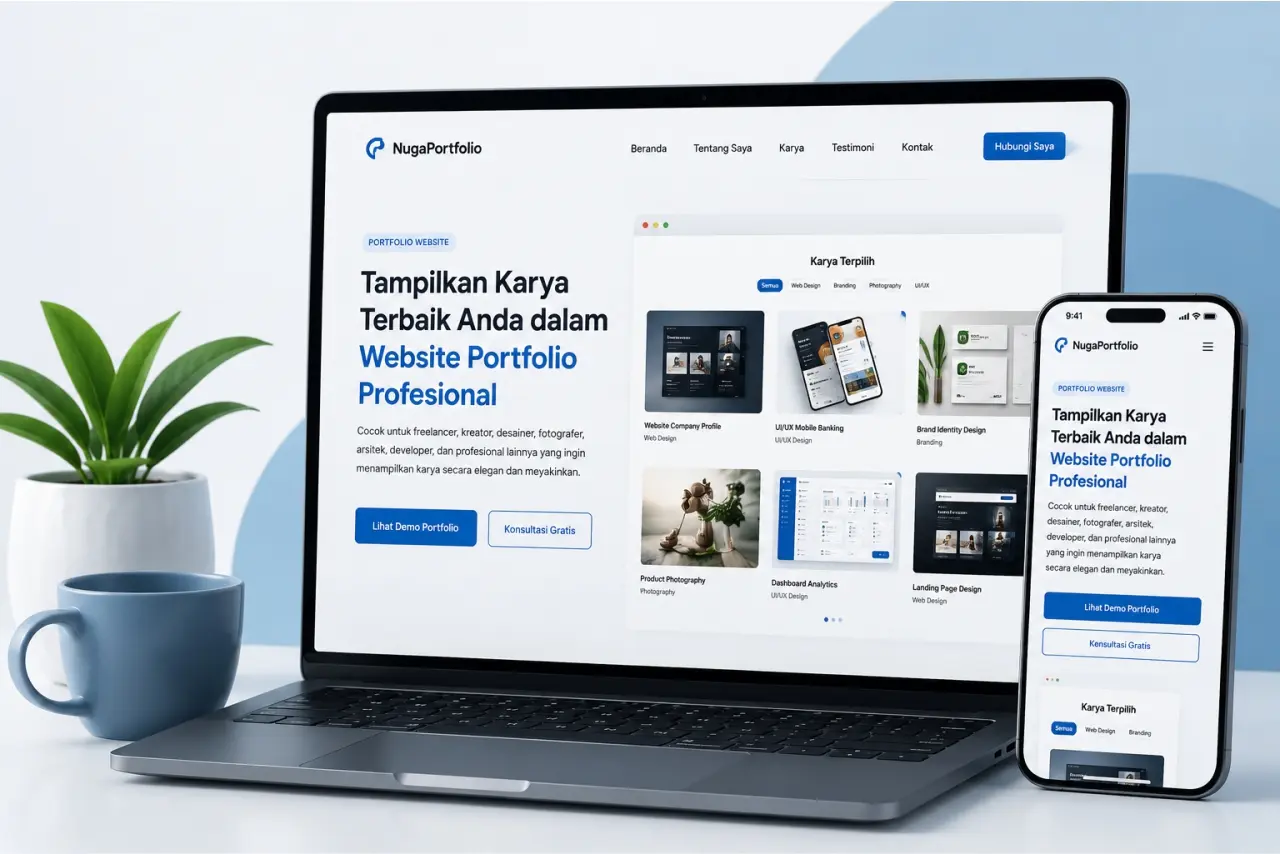 Portfolio Website Image Card